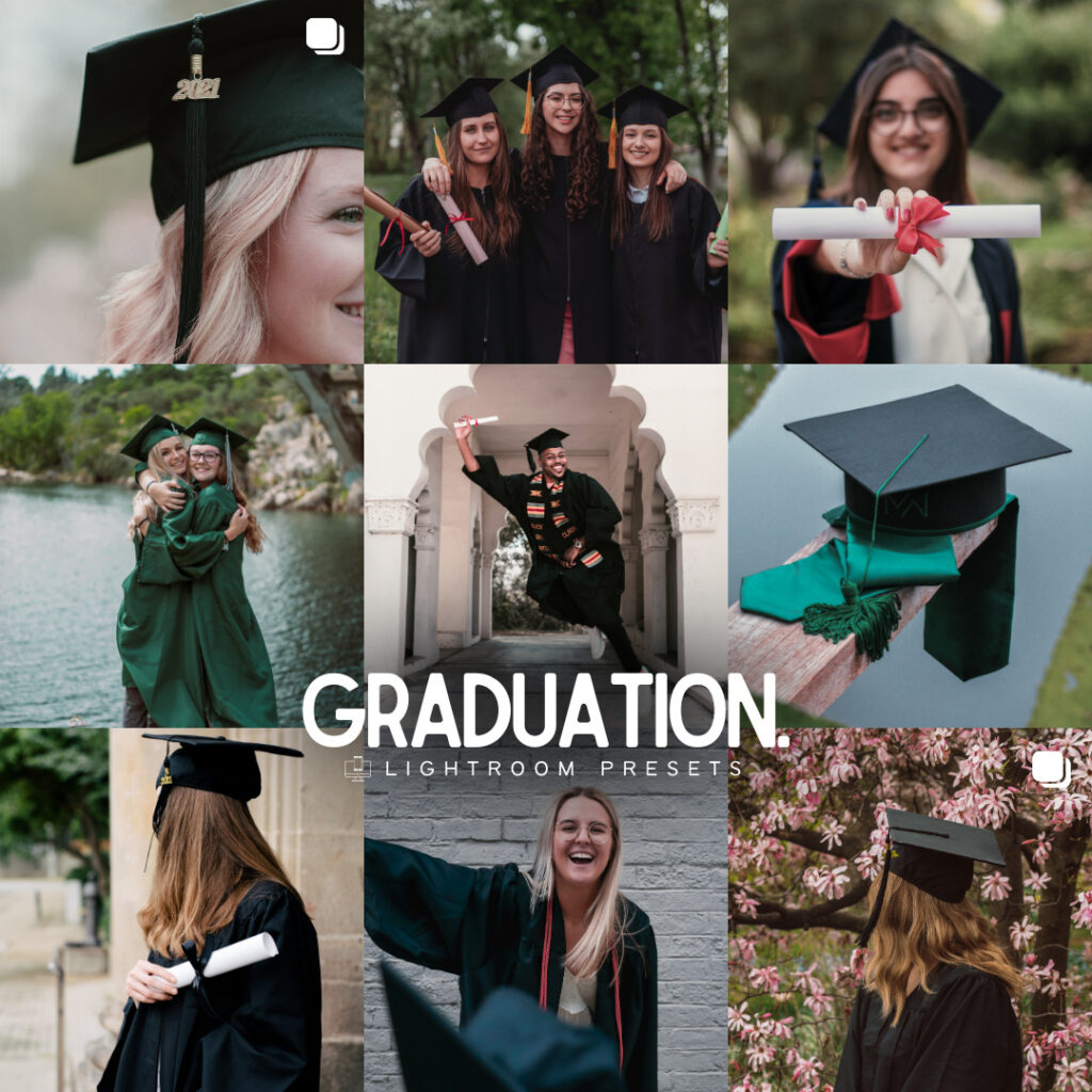 Graduation Lightroom Presets (Mobile and Desktop)
