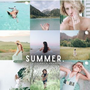 Summer Lightroom Presets (Mobile and Desktop)