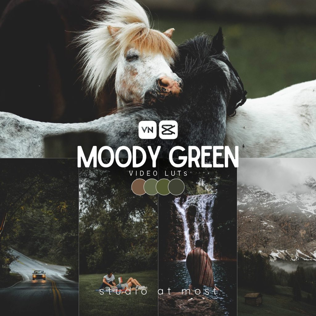Moody Green Video Luts