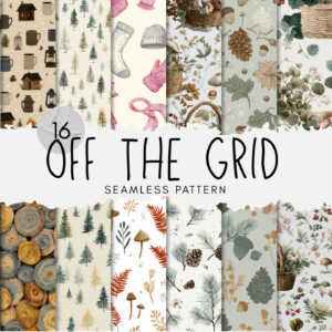 16 Off the Grid Seamless Patterns